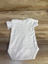 WeeWearz Hook Line & Stinker Bodysuit White sz 3-6m
