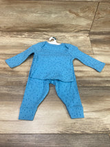 NEW Cloud Island 2pc Shirt & Pants Blue sz 0-3m