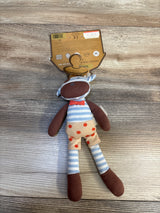 NEW Apple Park Organic Farm Buddies Pacifier Toy - Boxer the Dog