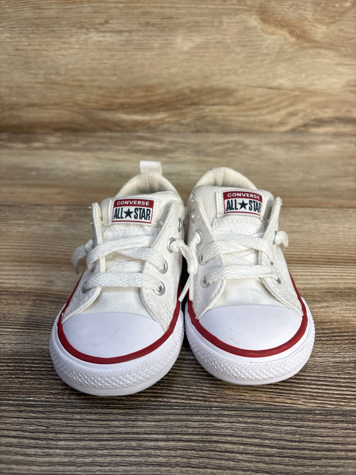 Converse Chuck Taylor All Star Street Low Sneakers White sz 6c