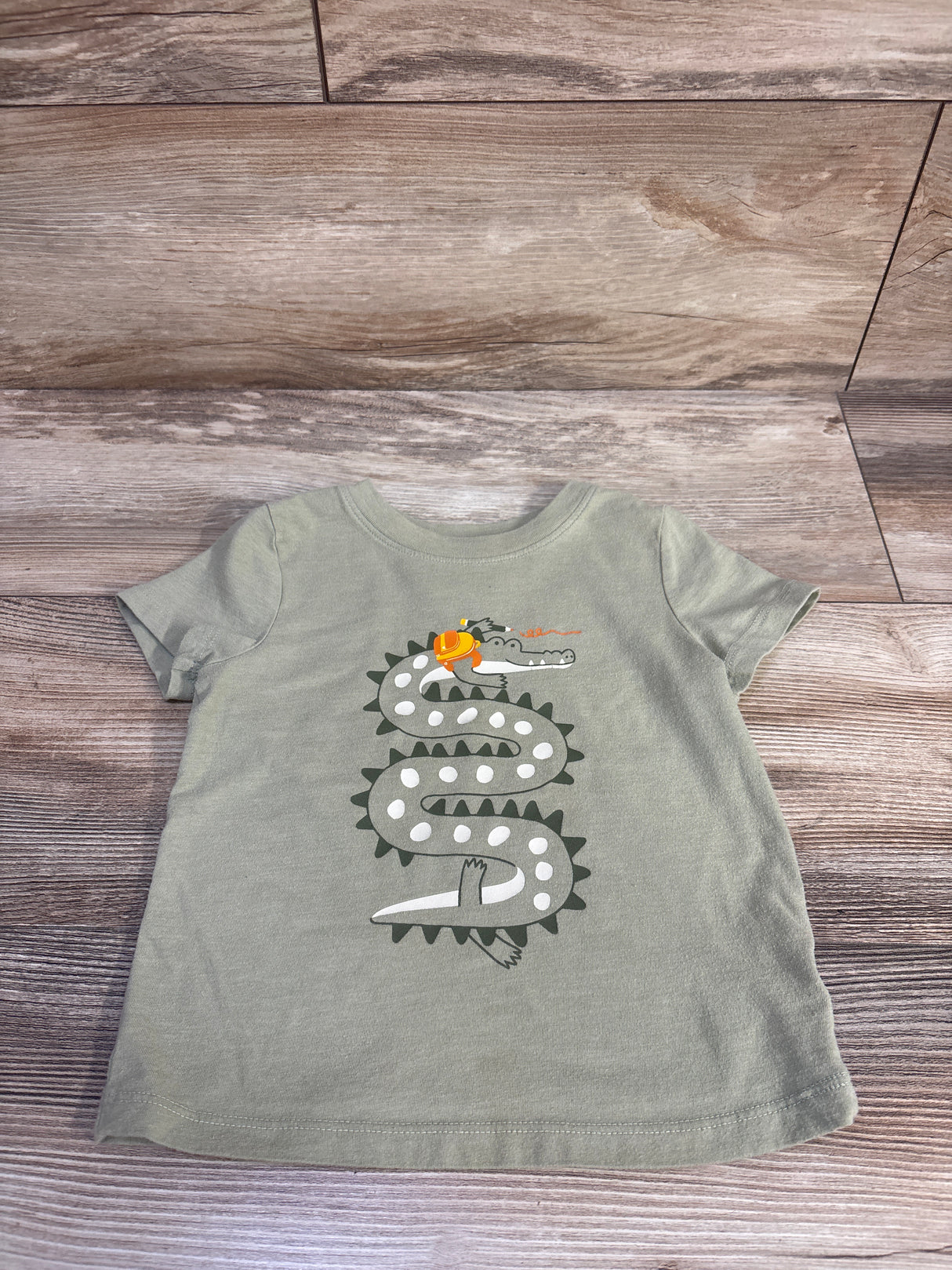 Cat & Jack Shirt Green sz 18m