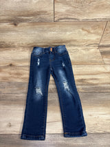 Ankle Distressed Denim Jeans Navy sz 3T
