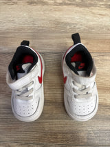 Nike Court Borough Low 2 TD 'White University Red' Sneakers sz 5c - Me n Mommy To Be