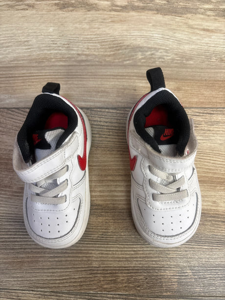 Nike Court Borough Low 2 TD 'White University Red' Sneakers sz 5c - Me n Mommy To Be