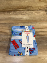 NEW Marvel 2pc Pajama Set Blue sz 4T