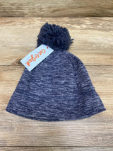 NEW Cat & Jack Blue Pom Beanie Sz 12-24m