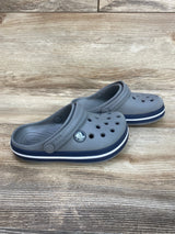 Crocs Unisex Kid's Crocband Clogs Smoke/Navy Sz 9c