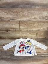 Nickelodeon PAW Patrol Shirt White sz 3T