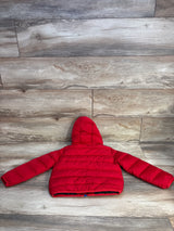 NEW Nike Futura Taped Puffer Jacket In University Red sz 3T