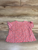 Baby Gap Flutter Sleeve Shirt Pink sz 2T