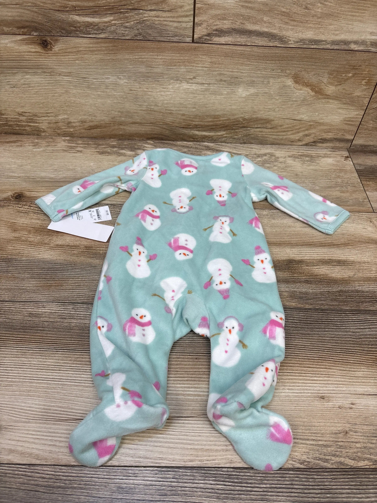 NEW Just One You Snowman Blanket Sleeper Blue sz 3m