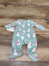 NEW Just One You Snowman Blanket Sleeper Blue sz 3m