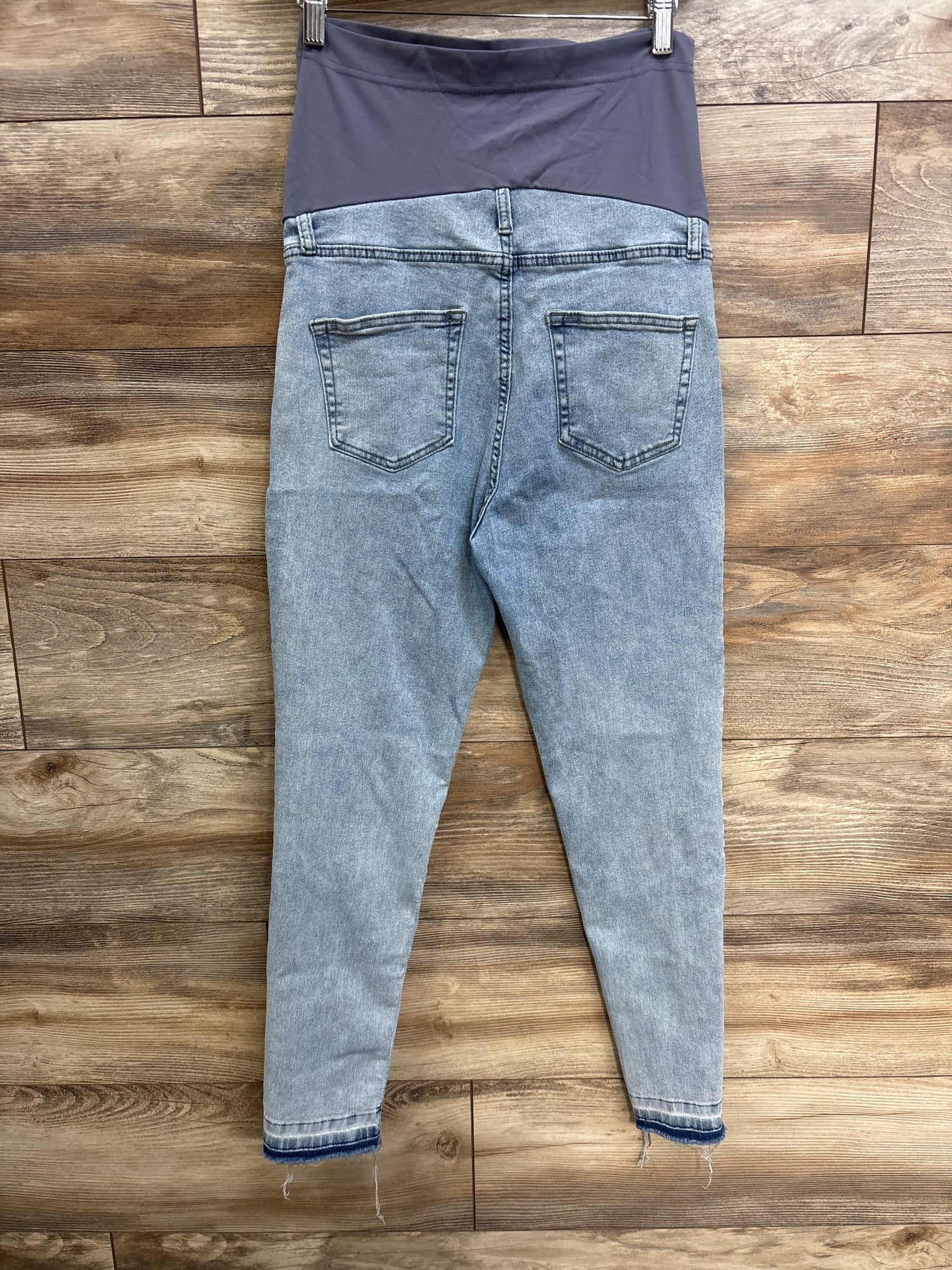 Maternity Full Panel Jeans Blue sz Medium