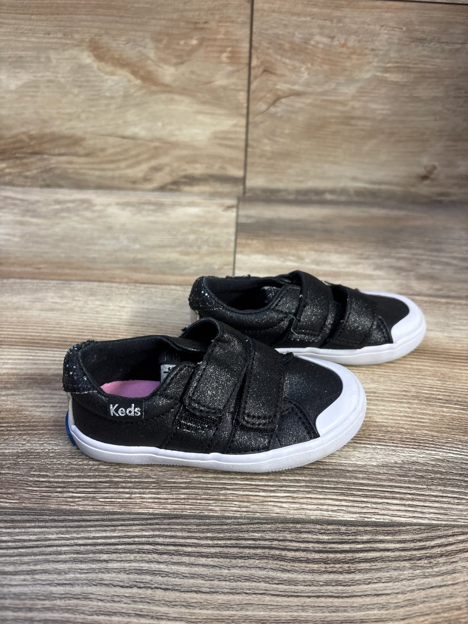 Keds Courtney Hook & Loop Sneakers Black sz 6c