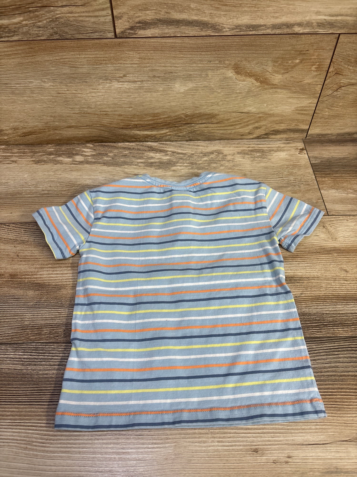 C&C California Kids Striped Henley Shirt Blue sz 2T