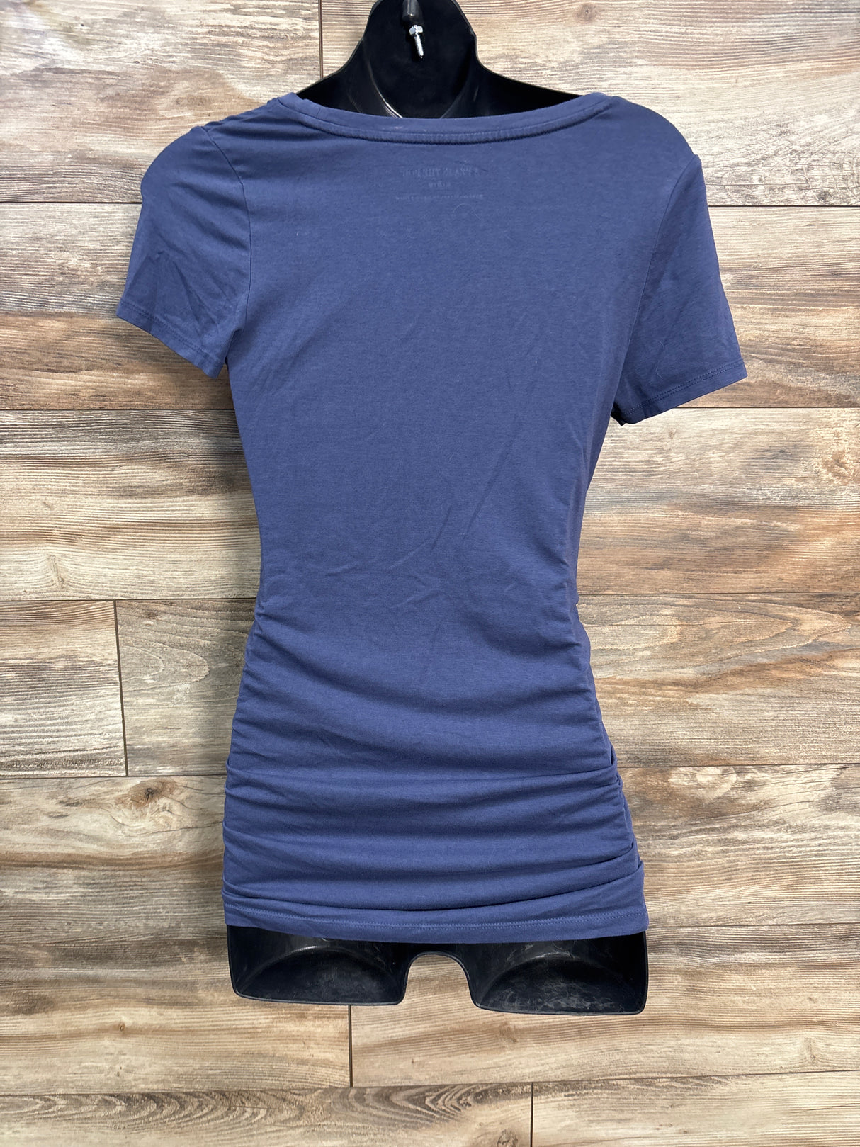A Pea In The Pod Ruched Shirt Blue sz Medium