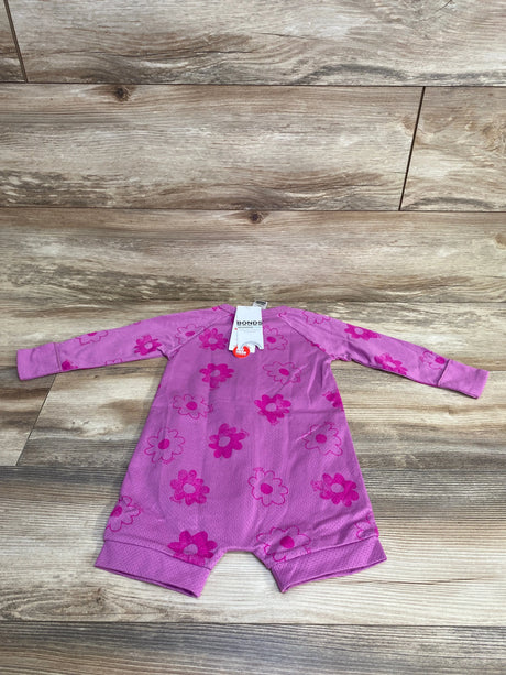 NEW Bonds Floral Wondercool Wondersuit Purple sz 12-18m - Me n Mommy To Be