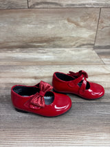 Rachel Shoes Lil' Molly Mary Jane Bow Flats Red sz 5c