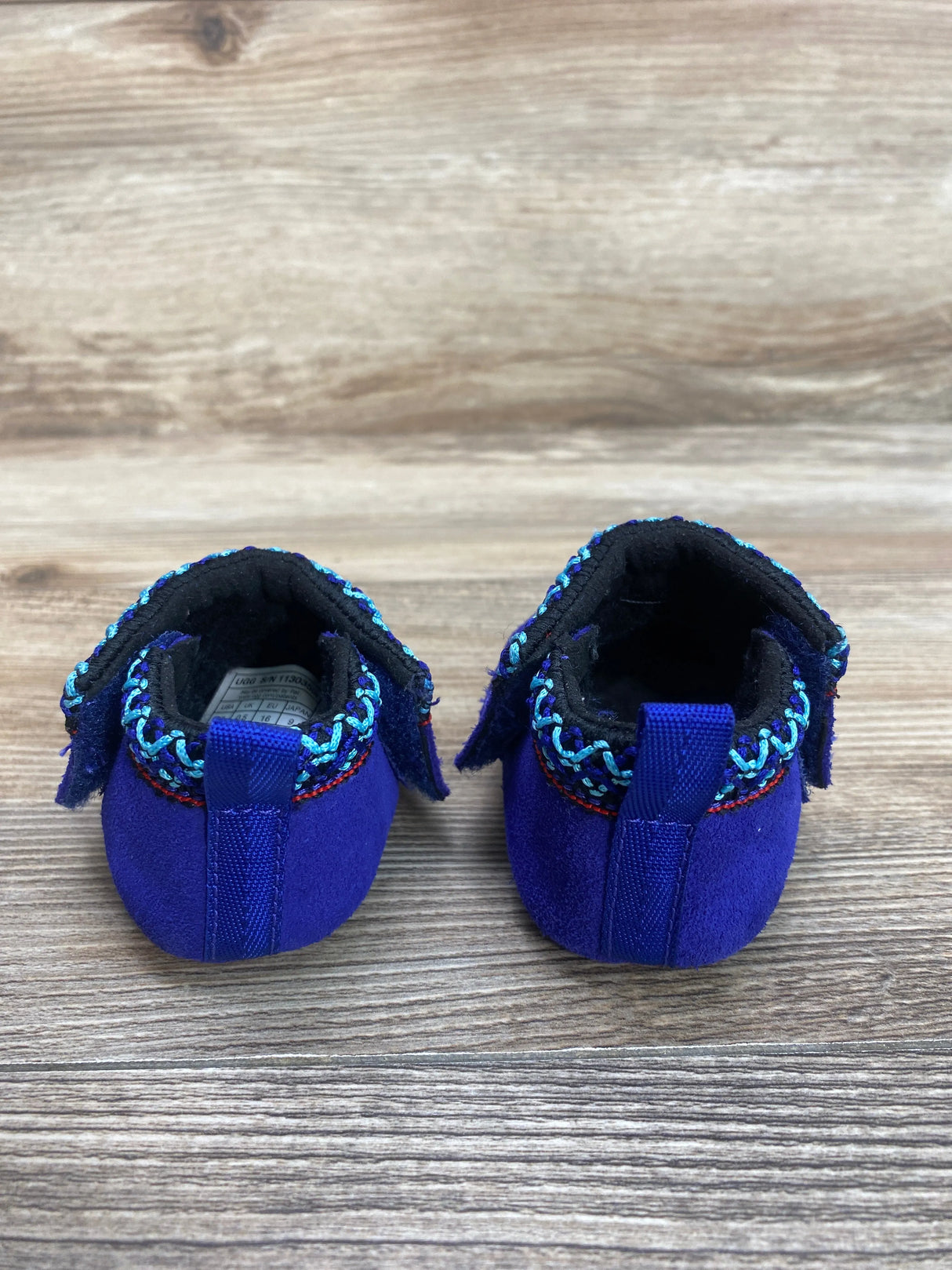 UGG Baby Tasman Beanie Slipper Naval Blue Sz 0c/1c