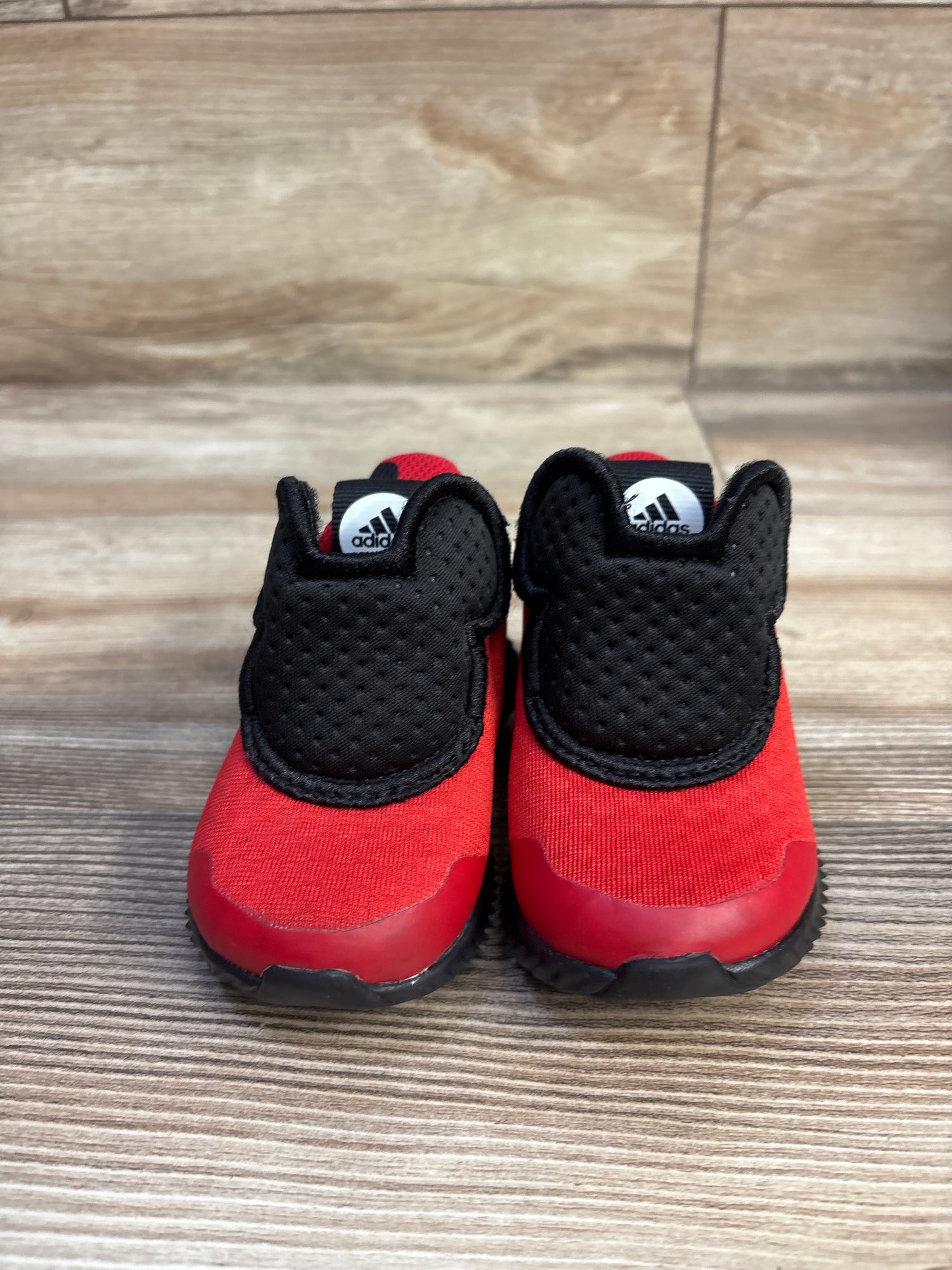 Adidas FortaRun Mickey AC 'Red Black' Sneakers sz 4c