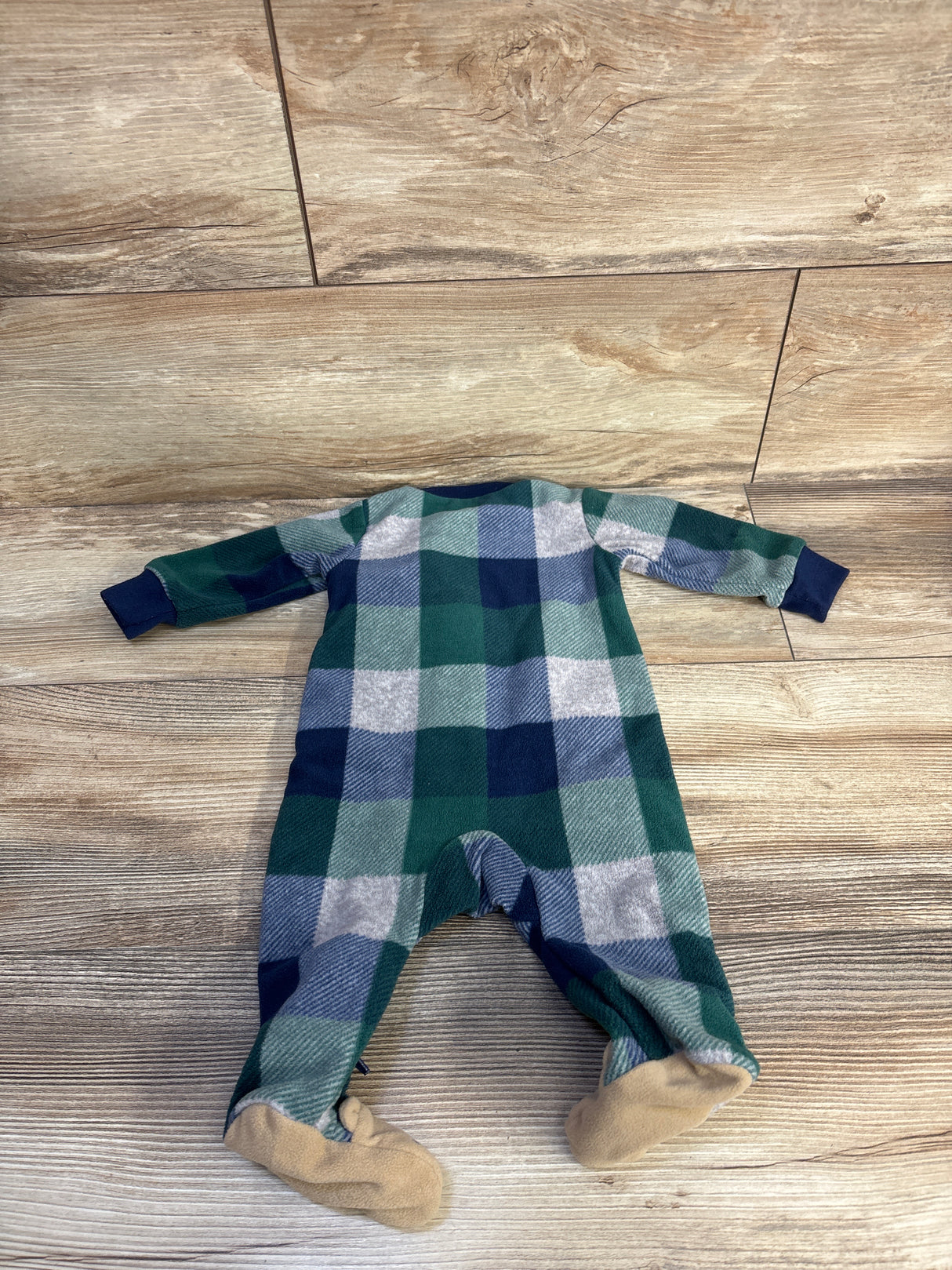 Carter's Blanket Sleeper Green sz 3m