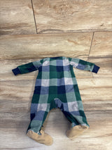 Carter's Blanket Sleeper Green sz 3m