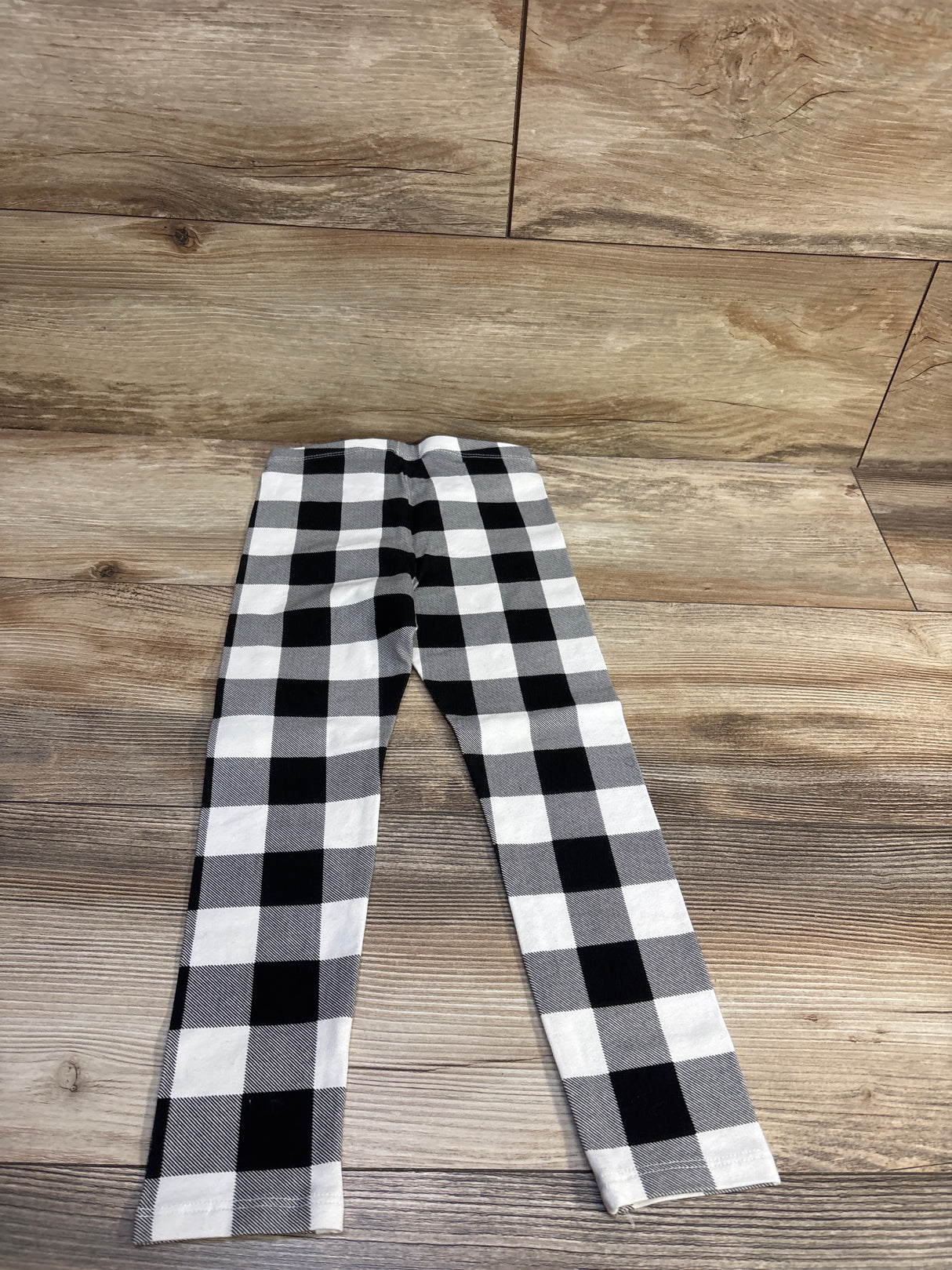 NEW Cat & Jack Checkered Leggings White sz 4T