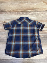 Nomad Plaid Button Up Shirt Blue sz 3T