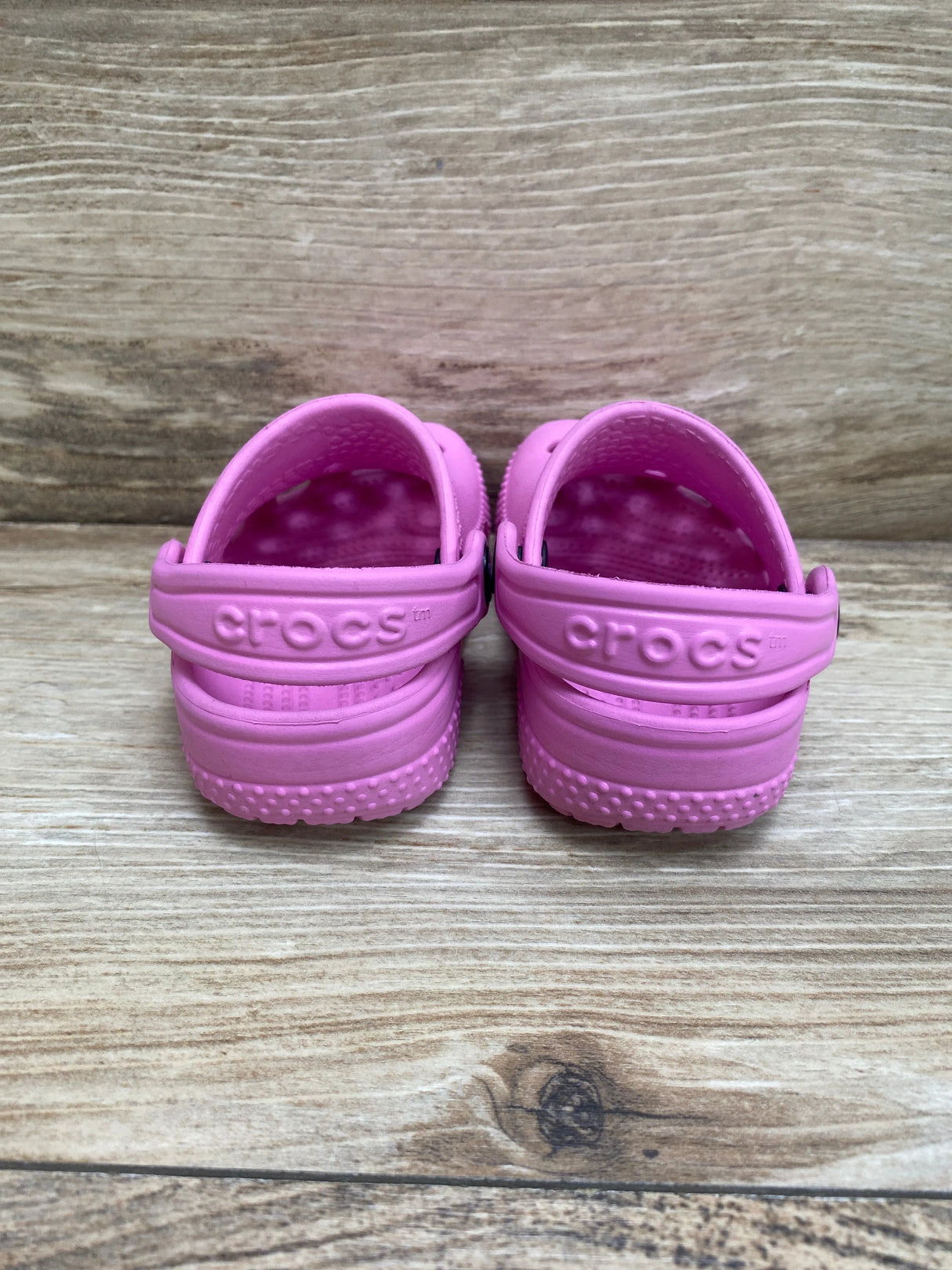 Crocs Classic Clogs Pink Sz 2c/3c