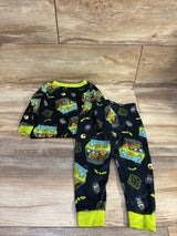 Scooby Doo 2pc Halloween Pajama Set Black sz 2T