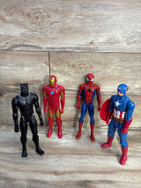 Marvel 4pk 12'' Action Figures