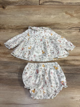 Janie & Jack x Disney Toile Baby Matching Set Ivory sz 3-6m