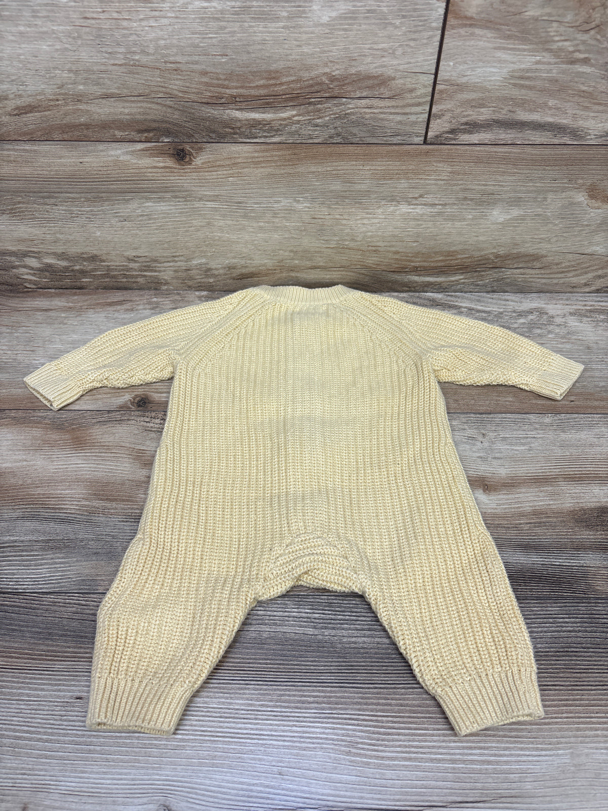 Amazon Essentials x Sofia Grainge Knit Button-Front Coverall Yellow sz 3-6m
