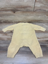 Amazon Essentials x Sofia Grainge Knit Button-Front Coverall Yellow sz 3-6m