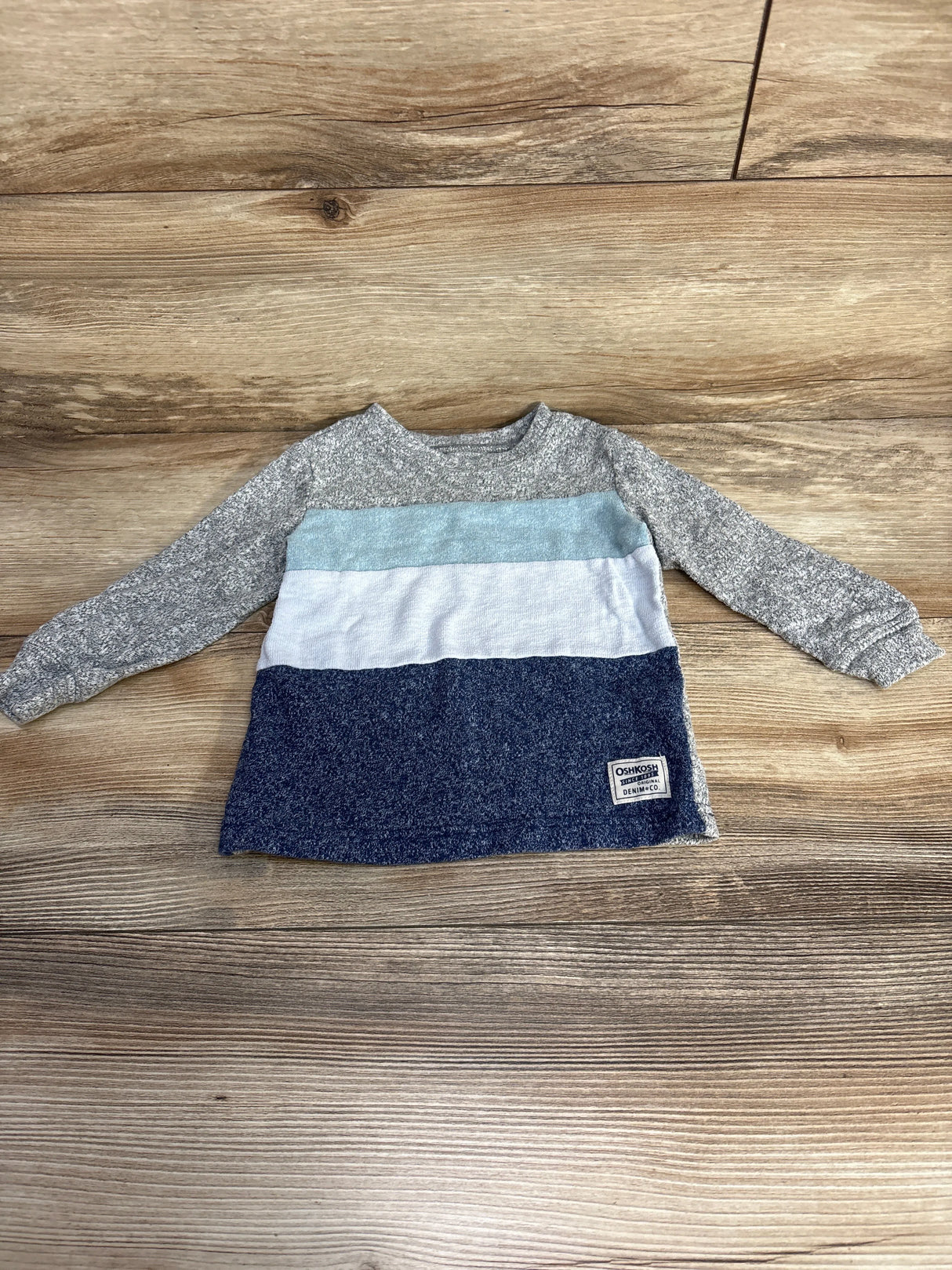 OshKosh Long Sleeve Shirt Grey sz 18m