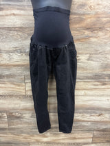 Bella Vida Maternity Full Panel Stretchy Jeans Black sz XL