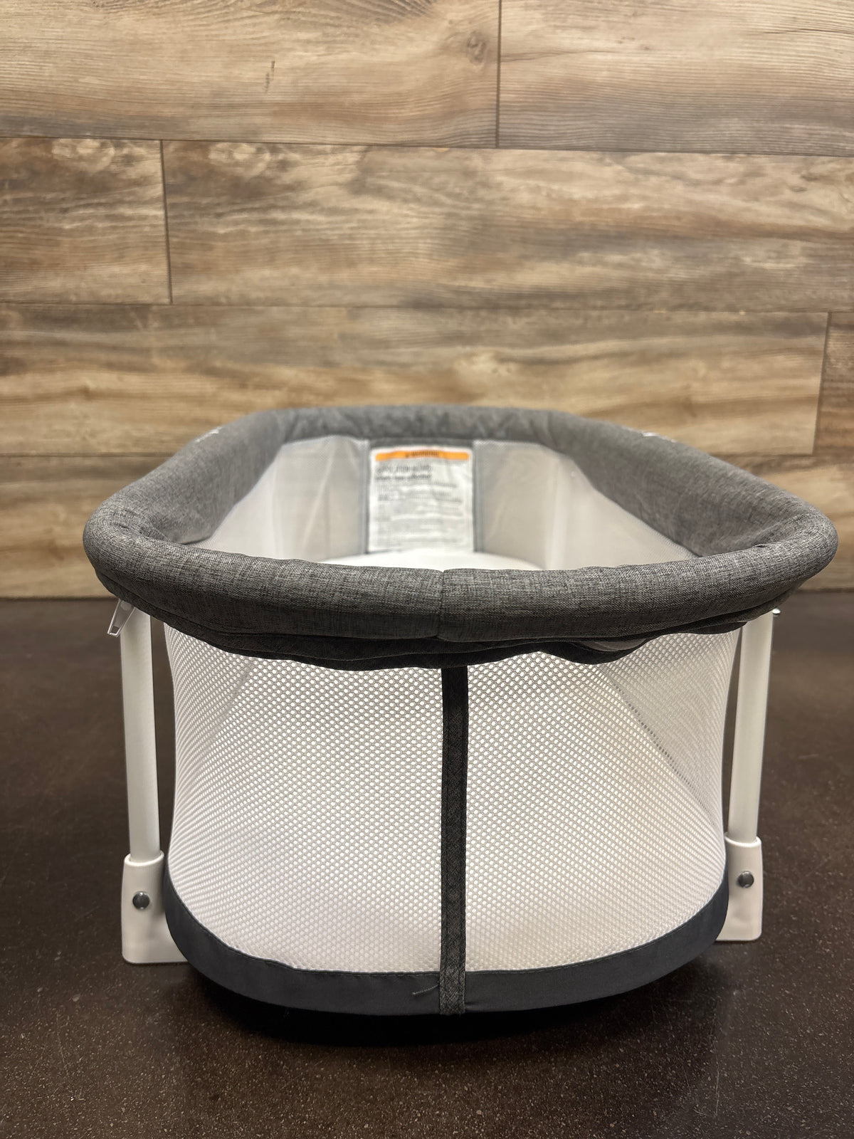 Baby Delight Snuggle Nest Portable Infant Bassinet Grey