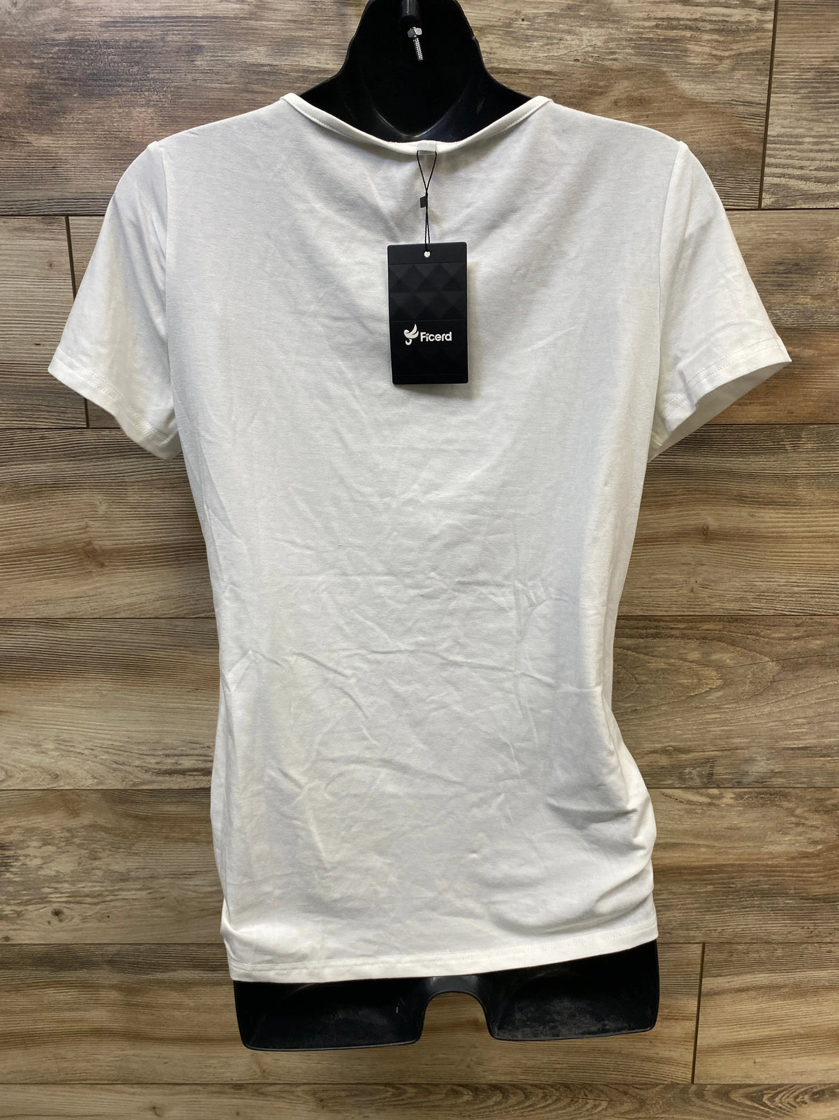 NEW Ficerd Maternity Nursing Shirt White sz Large - Me n Mommy To Be
