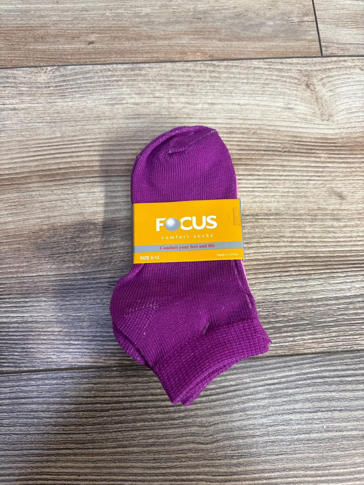 NEW Focus Solid Socks 3pk sz 0-12m