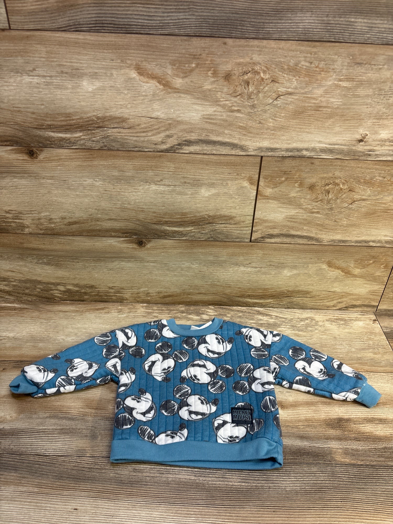 Disney Junior Mickey Mouse Sweatshirt Blue sz 2T