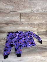 Modern Kids 2pc Halloween Pajama Set Purple sz 2T