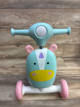 Skip Hop 3-in-1 Zoo Ride On Scooter & Wagon Toy - Unicorn
