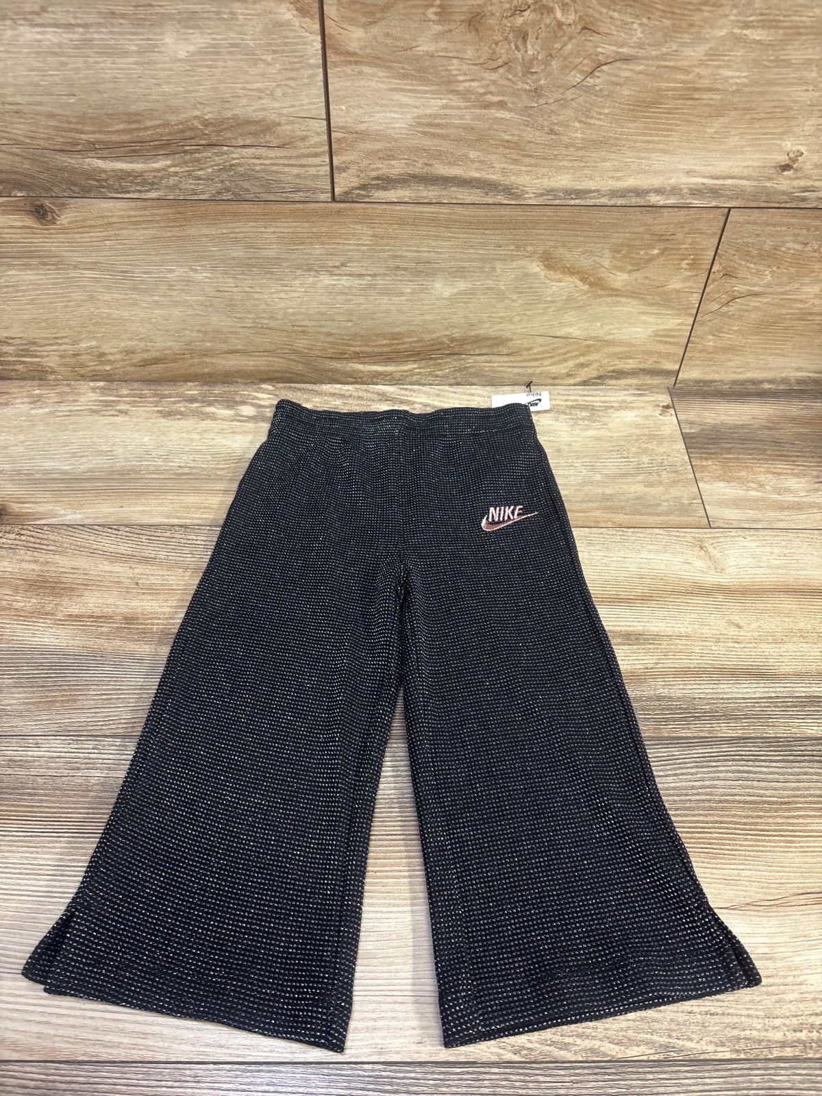 NEW Nike Metallic Textured Pants Black sz 24m