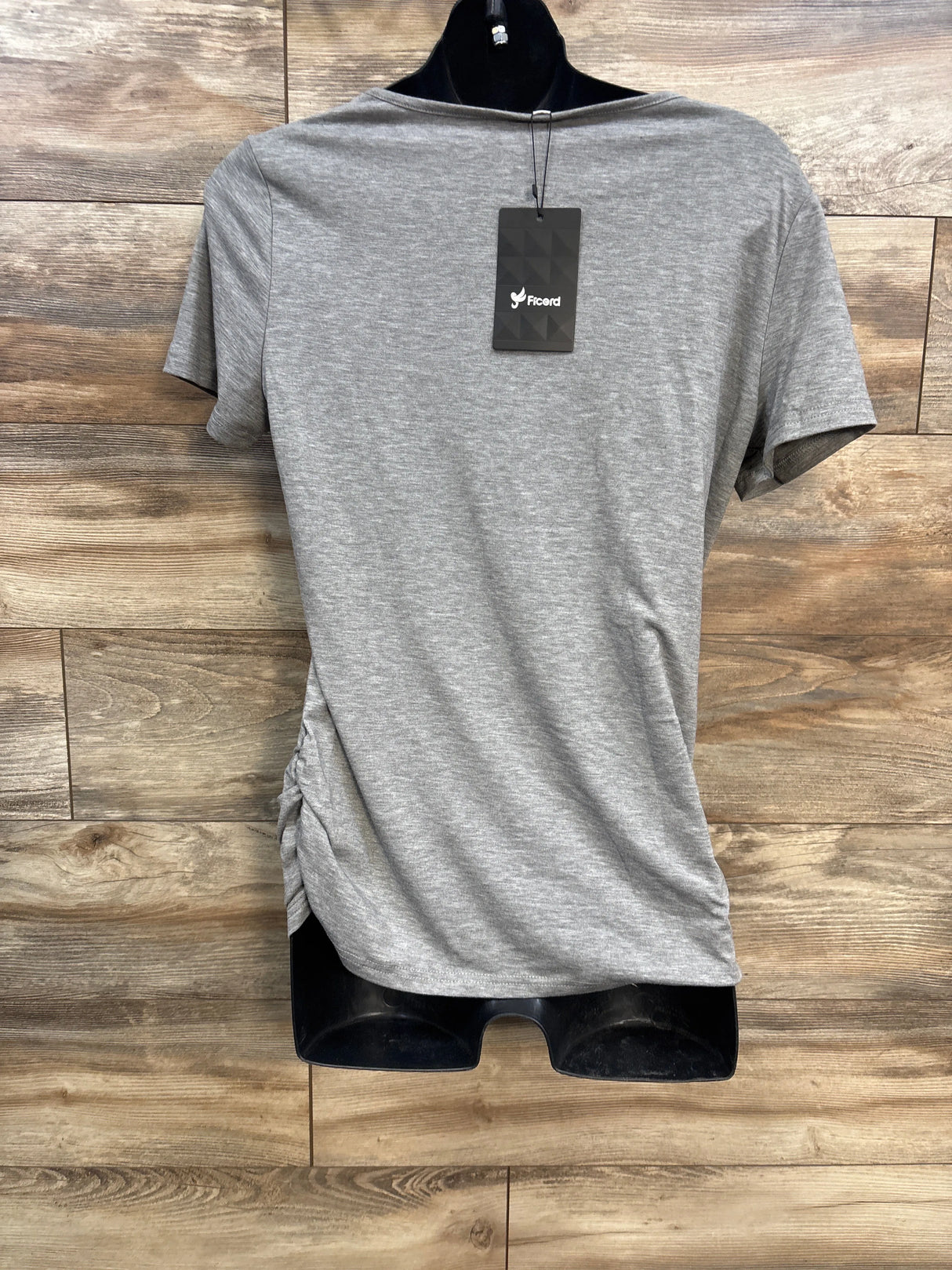 NEW Ficerd Maternity Nursing Shirt Grey sz Large - Me n Mommy To Be