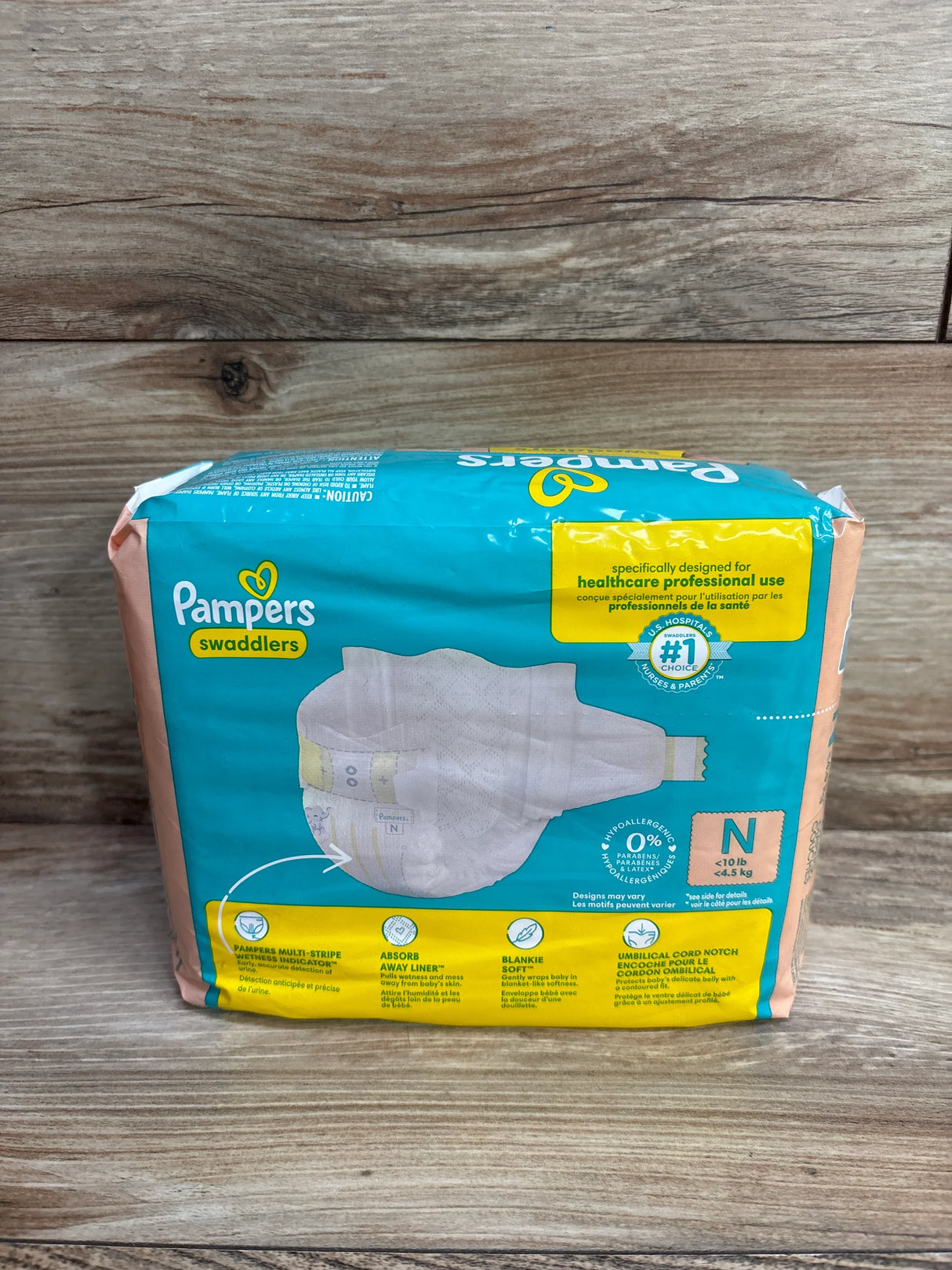 NEW Pampers Swaddlers Diapers 20Ct, sz Newborn