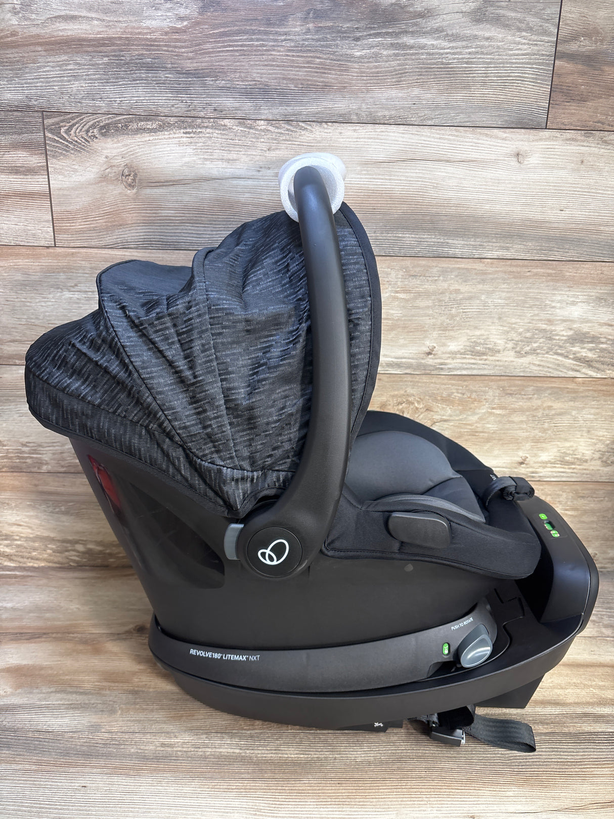 NEW Evenflo Shyft Intuiti Travel System with Revolve180 LiteMax NXT Car Seat-Black Shale
