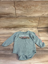 Carhartt Pointelle Knit Bodysuit Green sz 18m