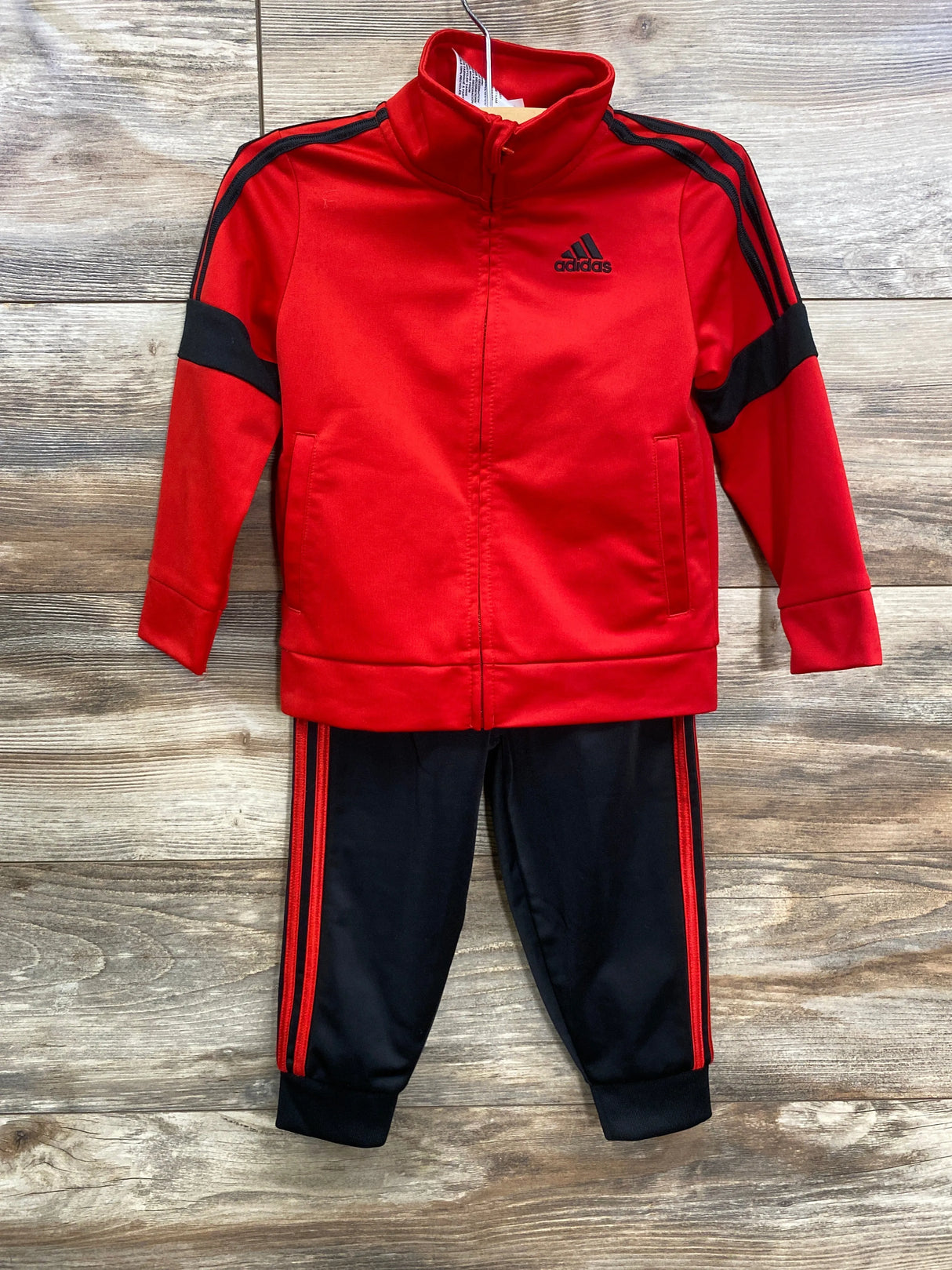 Adidas Tracksuit 2pc Set Red sz 24m