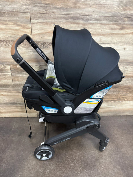 NEW Evenflo Shyft DualRide Infant Car Seat Stroller Combo in Durham Green - Me n Mommy To Be