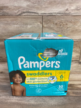 NEW Box of Pampers Swaddlers Diapers, Size 6 50ct.